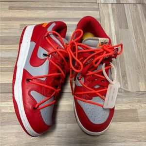 Nike Dunk Low Off-White University Red